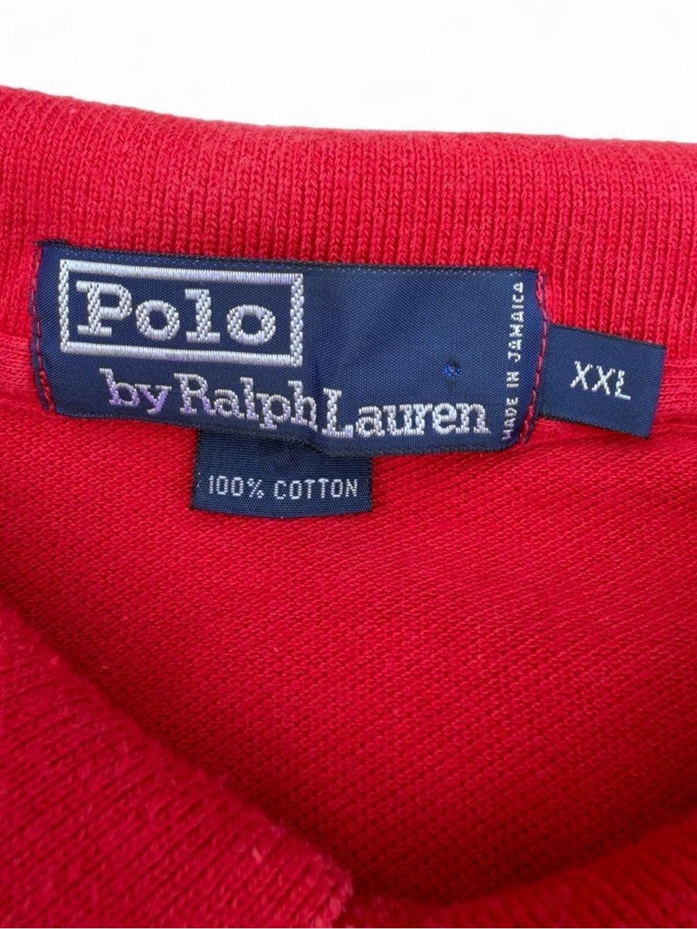 Polo Ralph Lauren Men’s XXL short sleeve 100% cotton pique polo shirt
